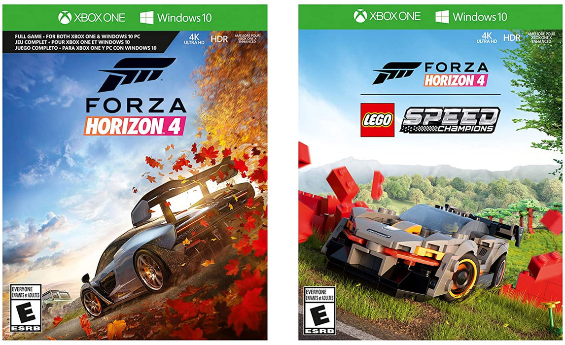 Forza Horizon 4 Xbox One - Xbox One supported - ESRB Rated E (Everyone) -  Racing Game - Collect over 450 cars - Race. Stunt. Create. Explore - Xbox
