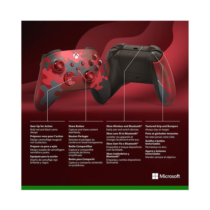 Xbox Wireless Controller - Daystrike Camo Special Edition [Xbox Series X/S + Xbox One Accessory]
