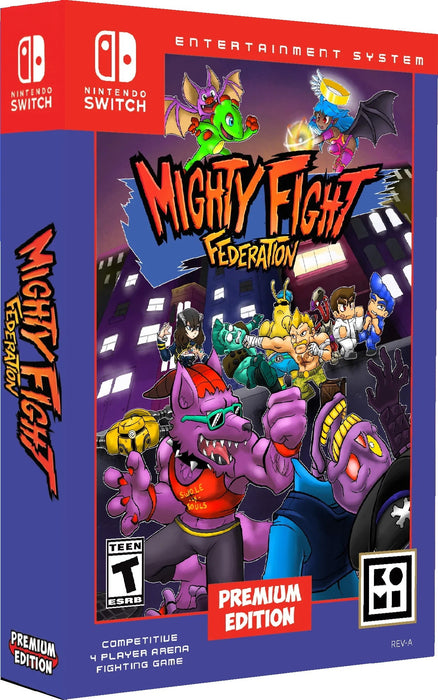 Mighty Fight Federation - Retro Edition - Premium Edition Games #6 [Nintendo Switch]