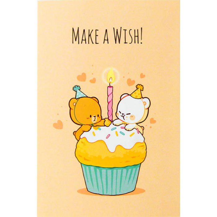 milkmochabear: Birthday Card - Make a Wish [Stationery]