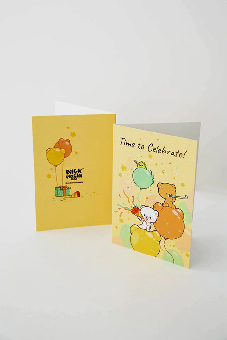 milkmochabear: Celebration Card - Time to Celebrate [Stationery]