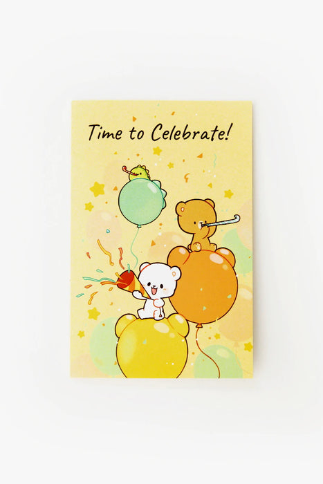 milkmochabear: Celebration Card - Time to Celebrate [Stationery]