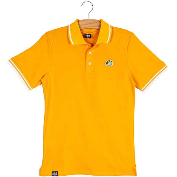 milkmochabear Matcha Polo Shirt - Yellow [Apparel]