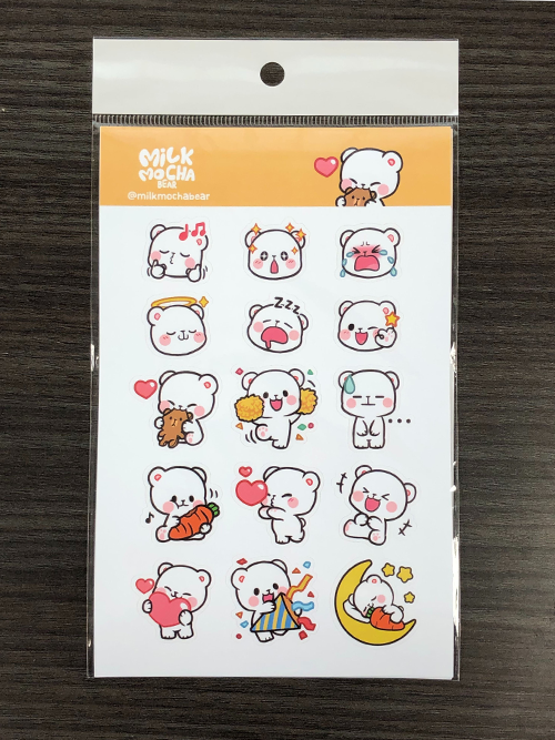 milkmochabear Sticker Pack - Milk 1st Edition [30 Sticker Pack]