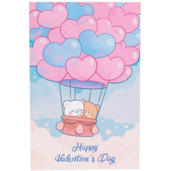 milkmochabear Valentine's Day Card - Clouds [Stationery]