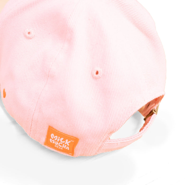 milkmochabear: Pink Heart Cap [Accessories]