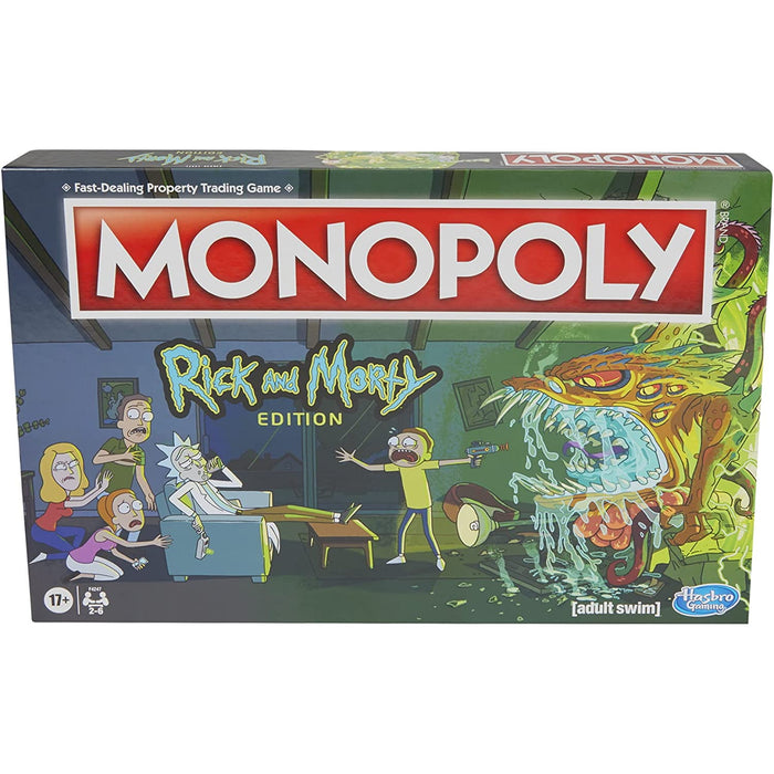 Monopoly: Rick and Morty Edition [Board Game, 2-6 Players]