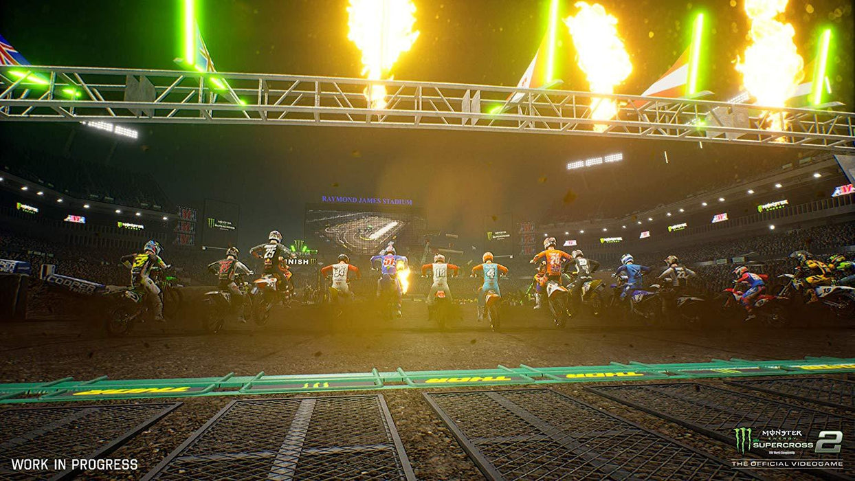 Monster Energy Supercross: The Official Videogame 2 - Day One Edition [PlayStation 4]