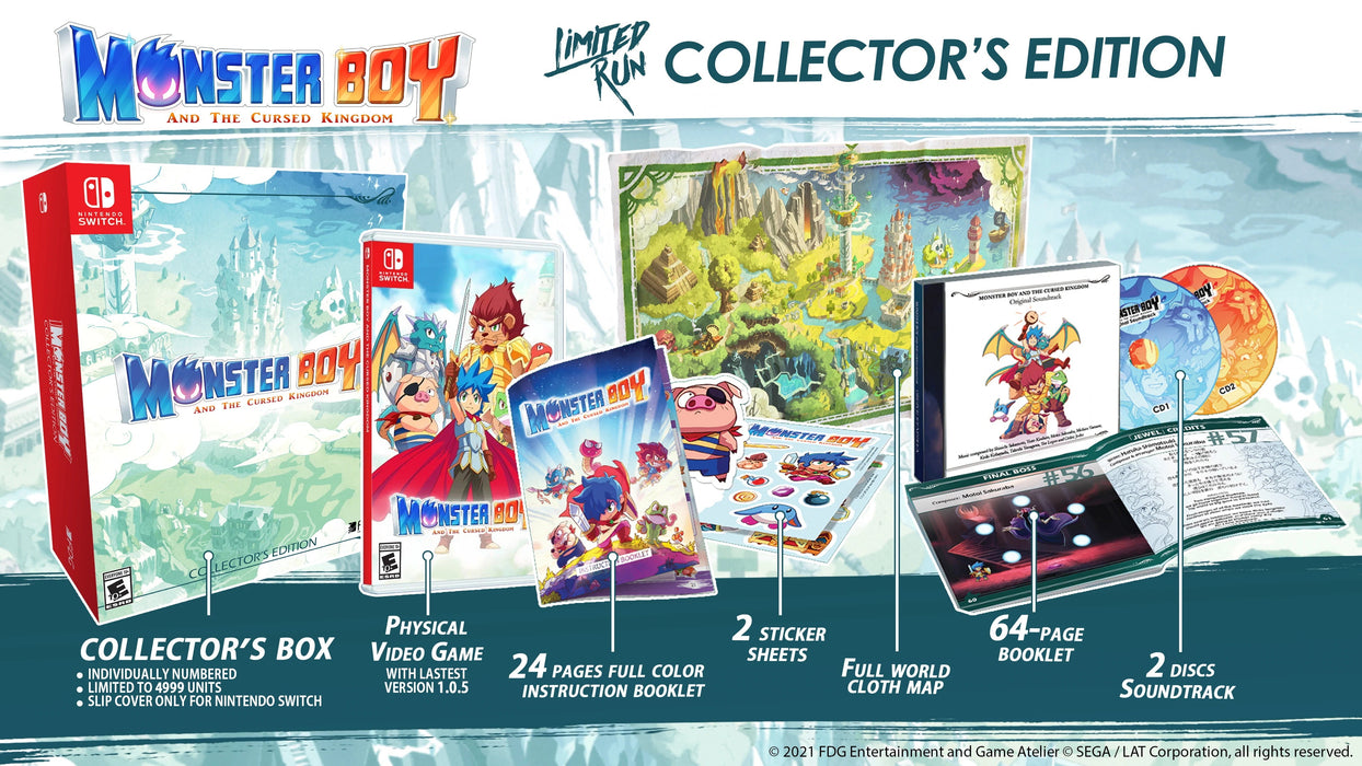 Monster Boy and the Cursed Kingdom - Collector's Edition [Nintendo Switch]