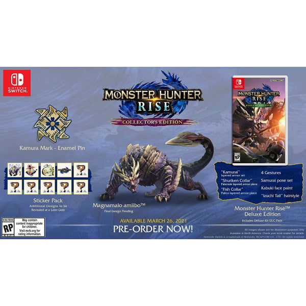 Monster Hunter Rise - Collector\'s Edition [Nintendo Switch] — MyShopville | Nintendo-Switch-Spiele