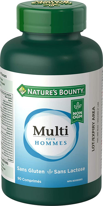 Nature's Bounty Men's Multivitamin - 90 Tablets [Healthcare]