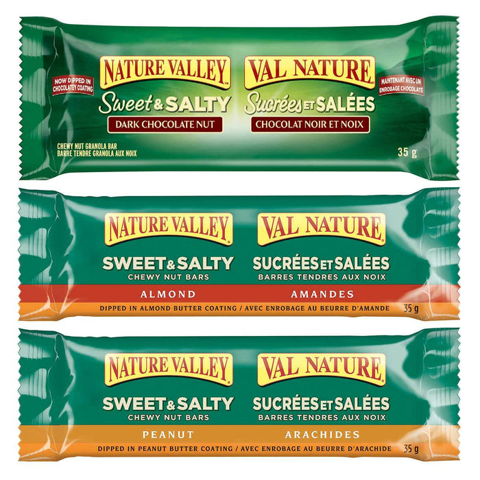 Nature Valley Sweet and Salty Granola Bars Variety Pack - 1.26kg - 36-Count [Snacks & Sundries]