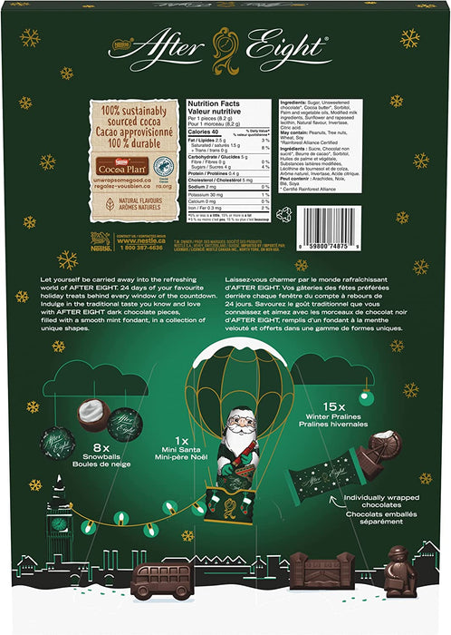 Nestle After Eight Advent Calendar - 199g [Snacks & Sundries]