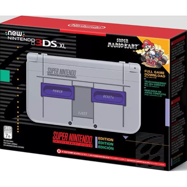 NEW Nintendo XL - Super Nintendo Edition [NEW Nintendo 3DS XL Syst — MyShopville