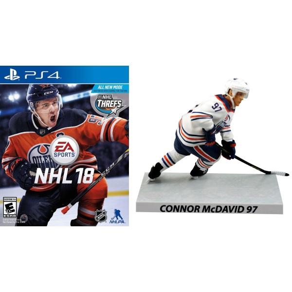 NHL 18 - Limited Edition McDavid Figure Bundle [PlayStation 4]