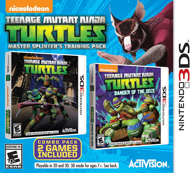 Nickelodeon Teenage Mutant Ninja Turtles: Master Splinter's Training Pack [Nintendo 3DS]