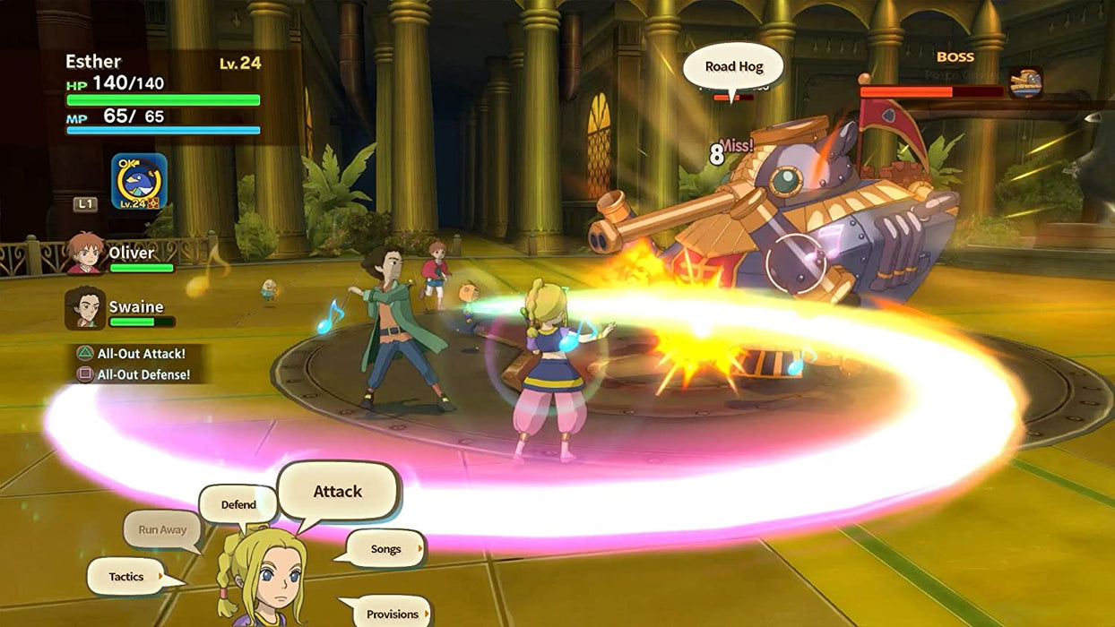 Ni no Kuni: Wrath of the White Witch Remastered [PlayStation 4]