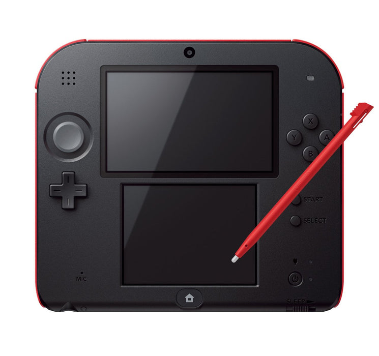 Nintendo 2DS Console - Crimson Red - Includes Mario Kart 7 [Nintendo 2DS System]