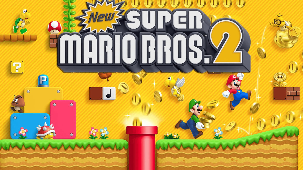 Nintendo 2DS Console - Electric Blue 2 - Includes New Super Mario Bros. 2 [Nintendo 2DS System]