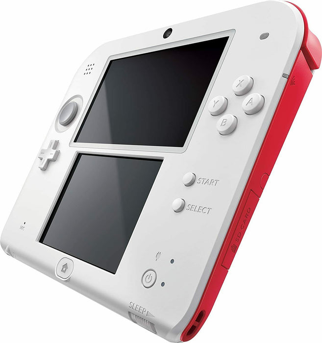 Nintendo 2DS Console - Red + White [Nintendo 2DS System]