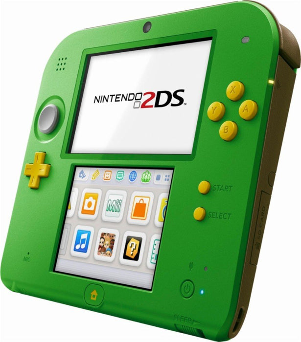 Nintendo 2DS Console - Kokiri Green Link Edition - Includes The Legend of Zelda: Ocarina of Time 3D [Nintendo 2DS System]