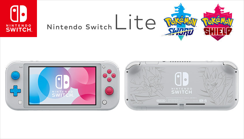 Nintendo Switch Lite Zacian and Zamazenta Pokemon Edition - Game Games -  Loja de Games Online