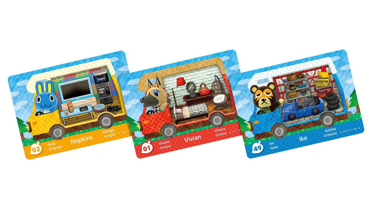 Nintendo Animal Crossing: New Leaf - Welcome Amiibo Cards - 3 Card Pack [Nintendo Accessory]