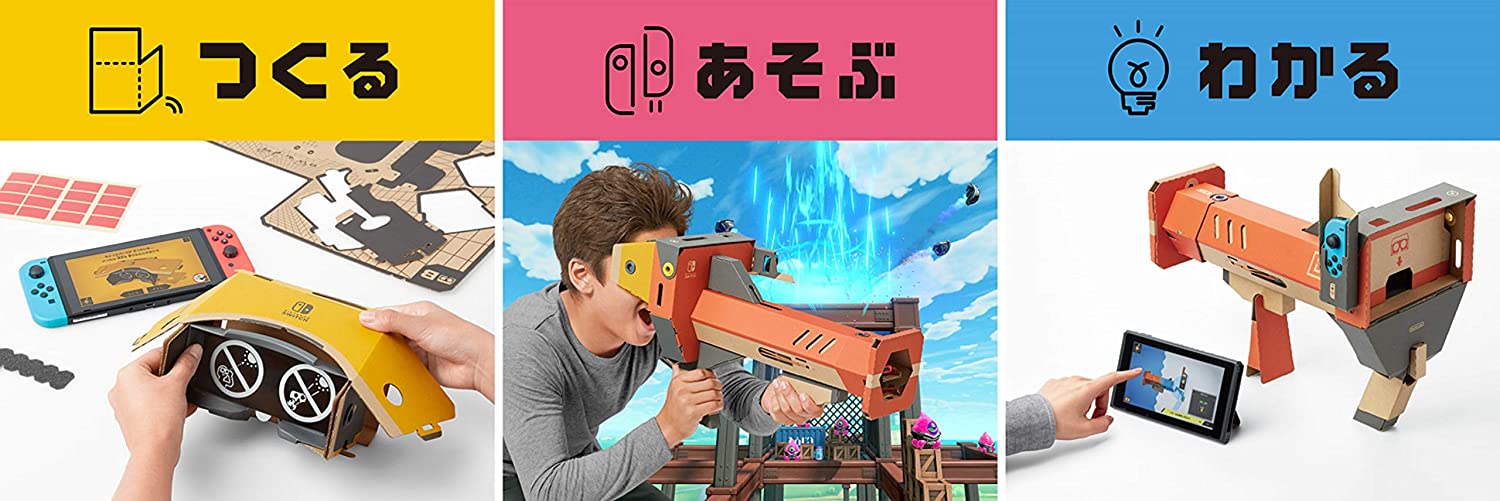 Nintendo Labo Toy-Con 04: VR - Chobitto Edition Set + Bla — MyShopville