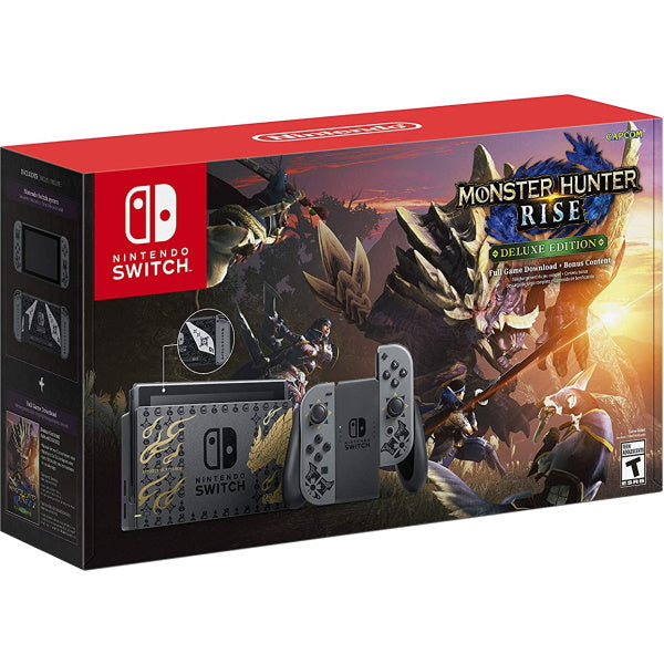 Nintendo Switch Console - Monster Hunter Rise Deluxe Edition [Nintendo Switch System]