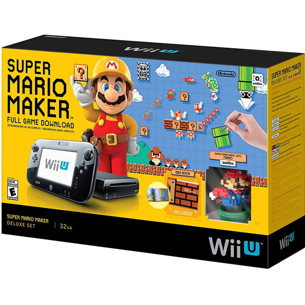 Nintendo Wii U Console - Super Mario Maker Deluxe Set - 32GB [Nintendo —  MyShopville