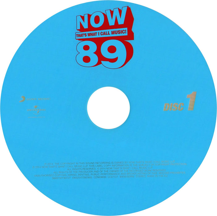 Now That’s What I Call Music 89 [Audio CD]