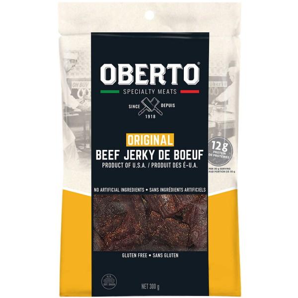Oberto All Natural Original Beef Jerky - 300g [Snacks & Sundries]