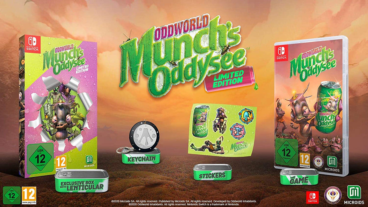 Oddworld: Munch's Oddysee - Limited Edition [Nintendo Switch]