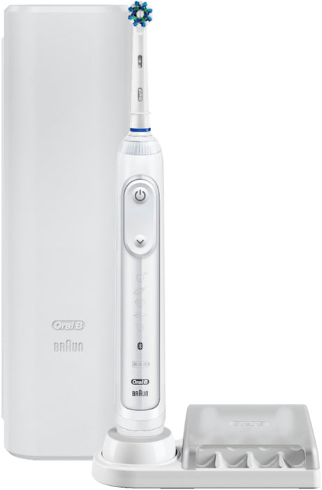 Oral-B Pro 6000 SmartSeries Electric Rechargeable Toothbrush - White [Personal Care]