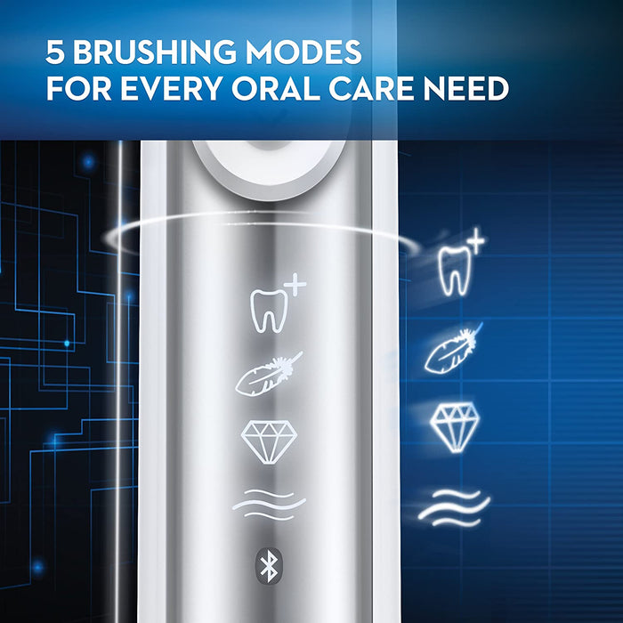 Oral-B Pro 6000 SmartSeries Electric Rechargeable Toothbrush - White [Personal Care]