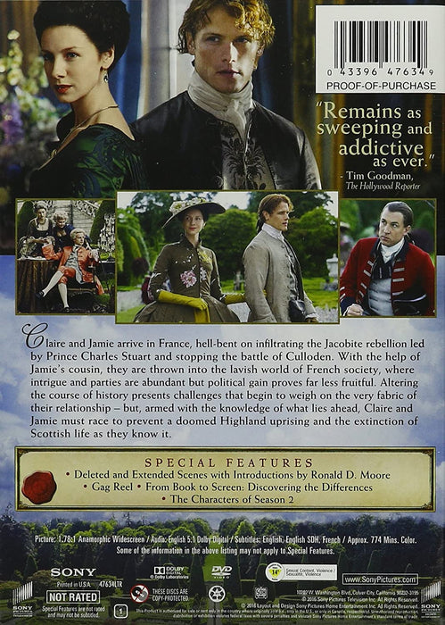 Outlander: Season Two [DVD Box Set]