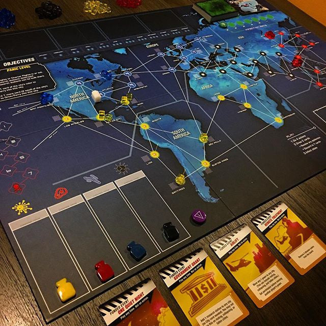 Pandemic: Legacy - Season One Red Version [Board Game, 2-4 Players]