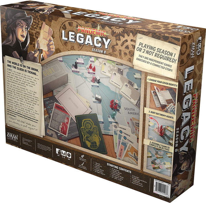 Pandemic Legacy: Season 0 [Board Game, 2-4 Players]