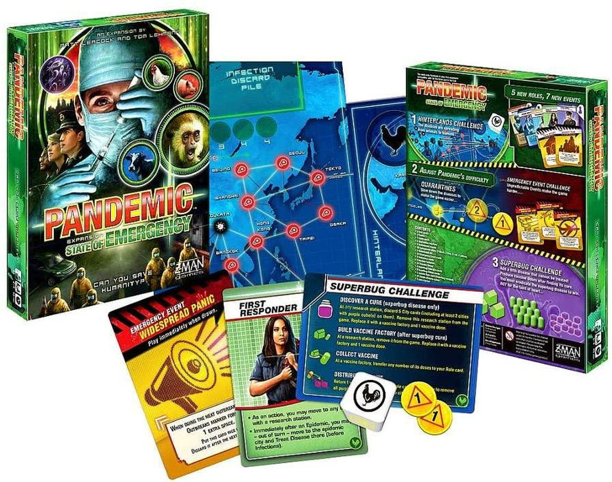 Pandemic: State of Emergency Expansion [Board Game, 2-4 Players]