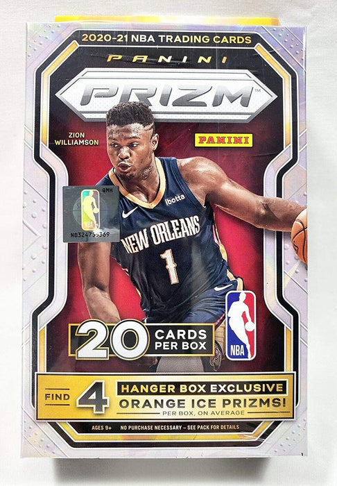 Panini 2020-21 Prizm NBA Basketball Hanger Box - 20 Cards [Card Game, 1+ Players]