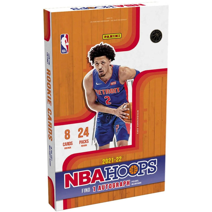 Panini NBA Hoops Basketball Hobby Box 2021-22 - 24 Packs [Card Game, 1+ Players]