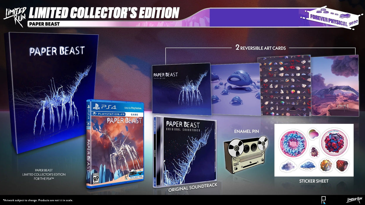 Paper Beast - PSVR - Collector's Edition - Limited Run #384 [PlayStation 4]