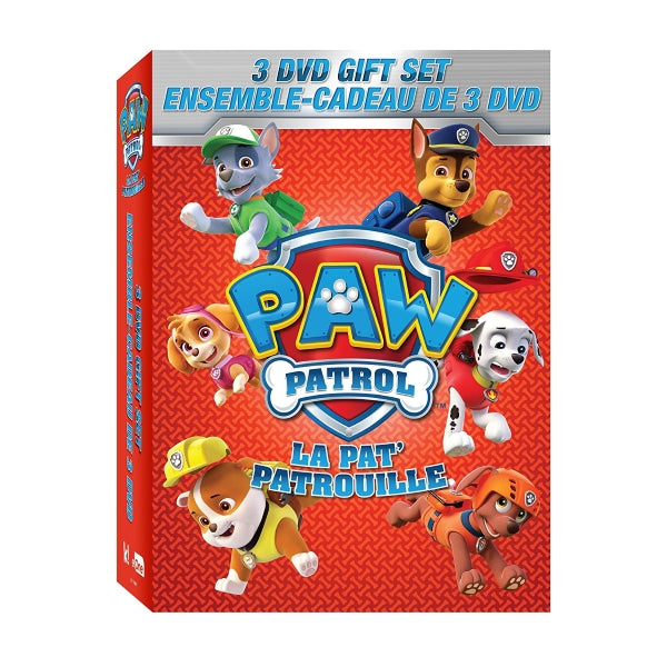 Paw Patrol: 3 DVD Gift Set