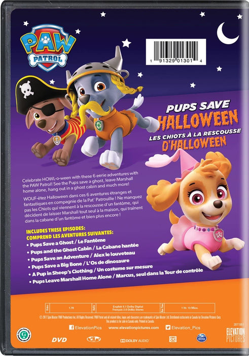 PAW Patrol: Pups Save Halloween [DVD]