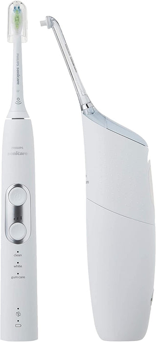 Philips Sonicare ProtectiveClean 6100 Rechargeable Electric Toothbrush - White - w/ Airfloss Pro HX8492/72 [Personal Care]
