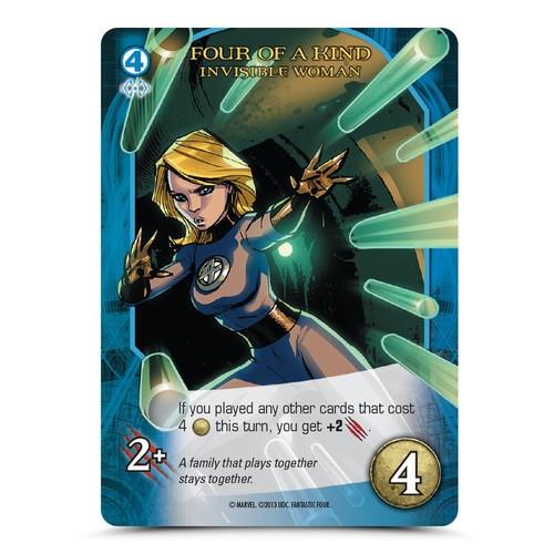 Legendary: A Marvel Deck Building Game - Fantastic Four Expansion [Card Game, 1-5 Players]