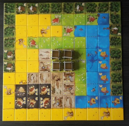 Kingdomino: Giant Version [Board Game, 2-4 Players]