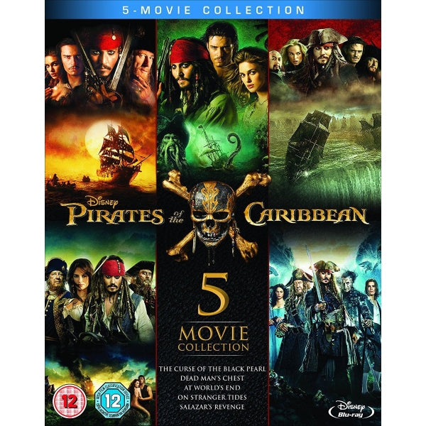 of　Collection　Caribbean　—　MyShopville　Disney's　the　Complete　Pirates　5-Movie　[Blu-Ray