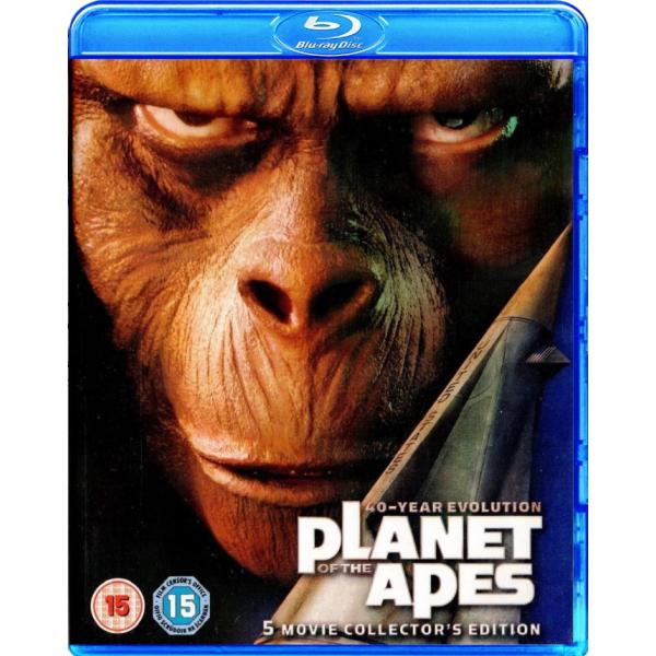 Planet of the Apes: 40-Year Evolution - 5 Movie Collector's Edition [Blu-Ray Box Set]