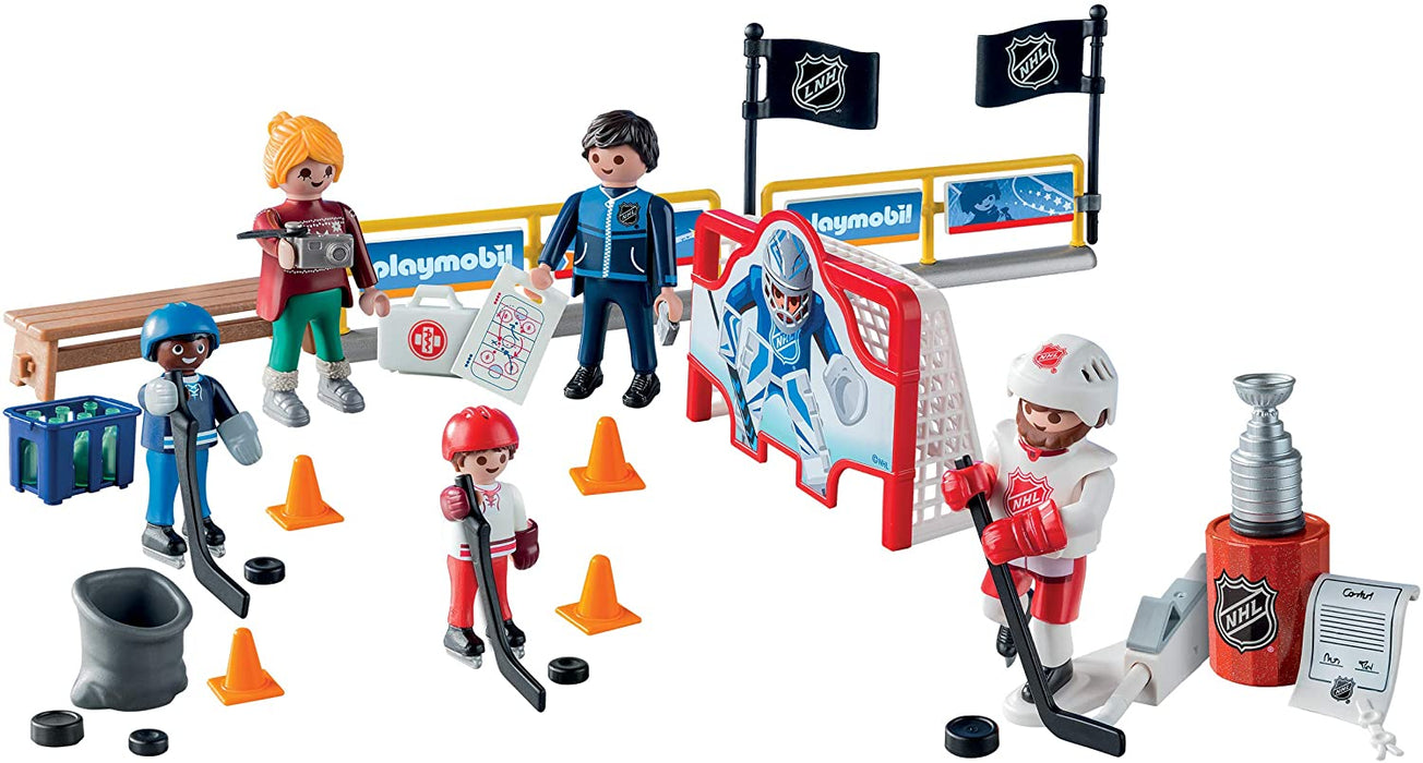 Playmobil NHL: NHL Advent Calendar - Road to The Cup - 71 Piece Playset [Toys, #9294, Ages 3+]